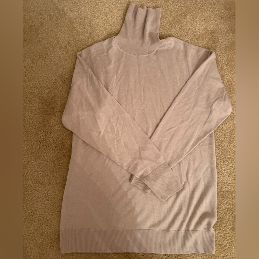 NAADAM Cashmere mock neck lightweight sweater